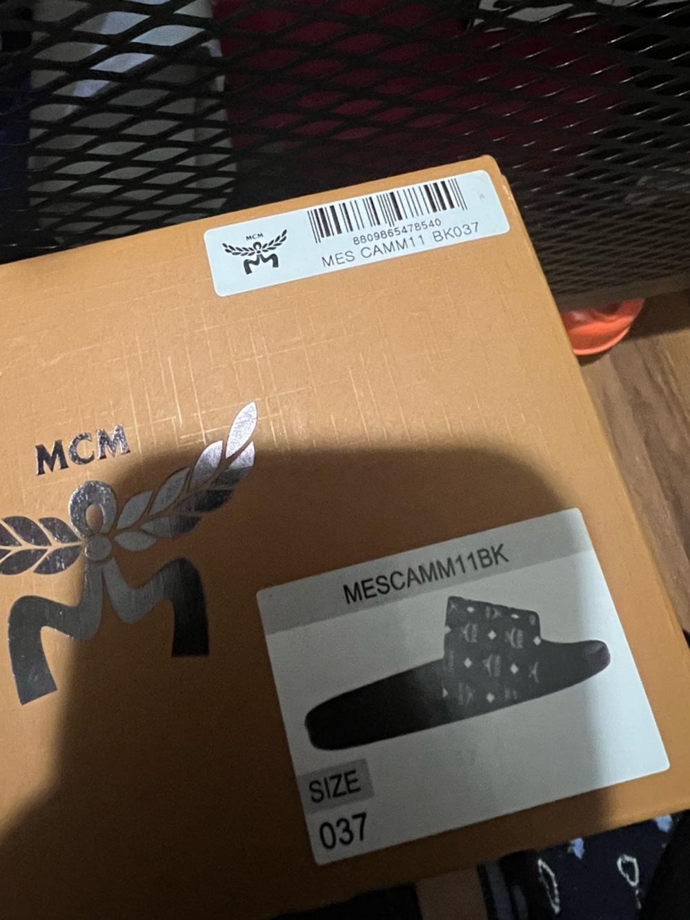 Monogram Print Rubber Slides - Picture 9 of 9
